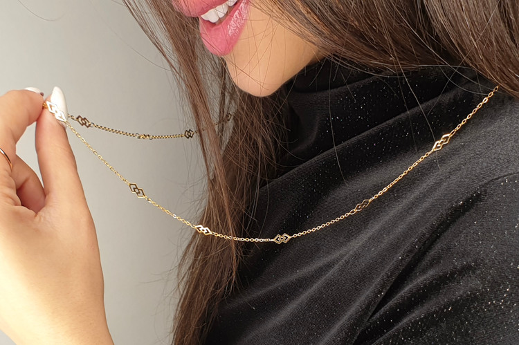 رولباسی زنانه بلند استیل طرح هندسی