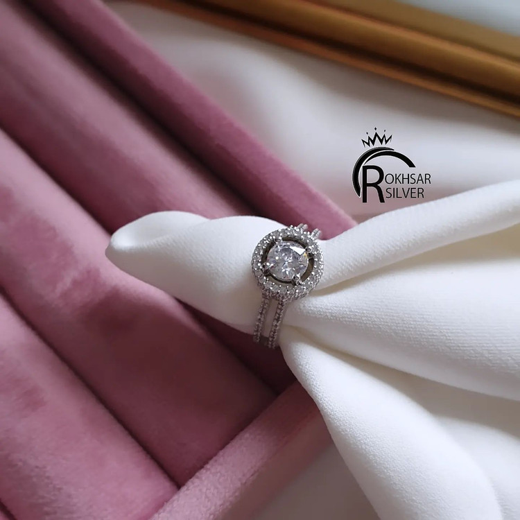 انگشتر نامزدی نقره