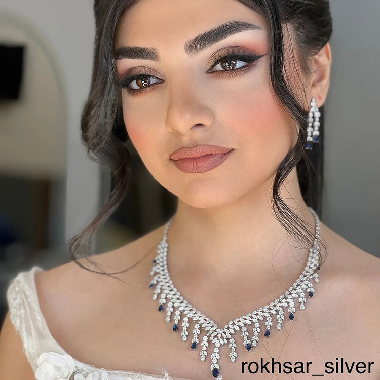 سرویس جواهری نقره