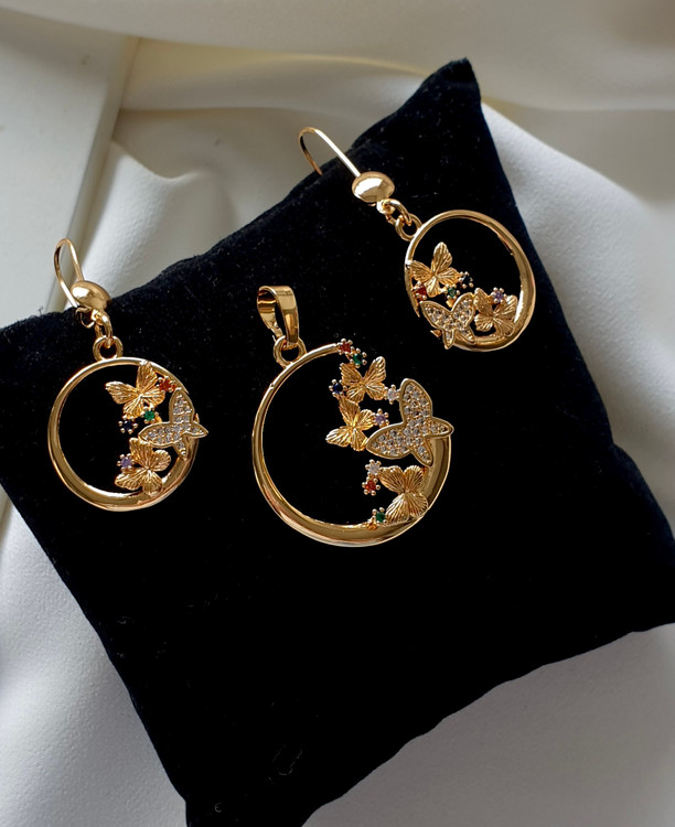 نیم ست طرح طلا