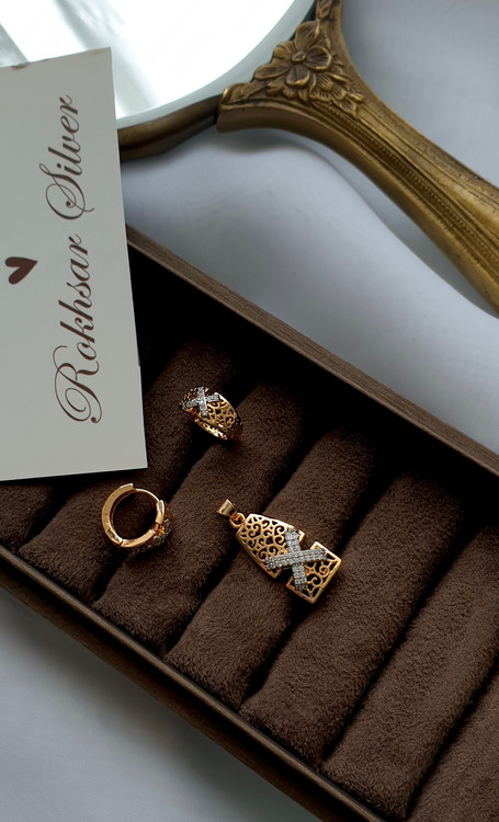 نیم ست جواهری