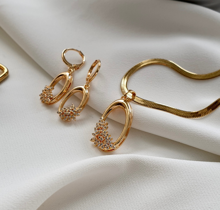 نیم ست جواهری