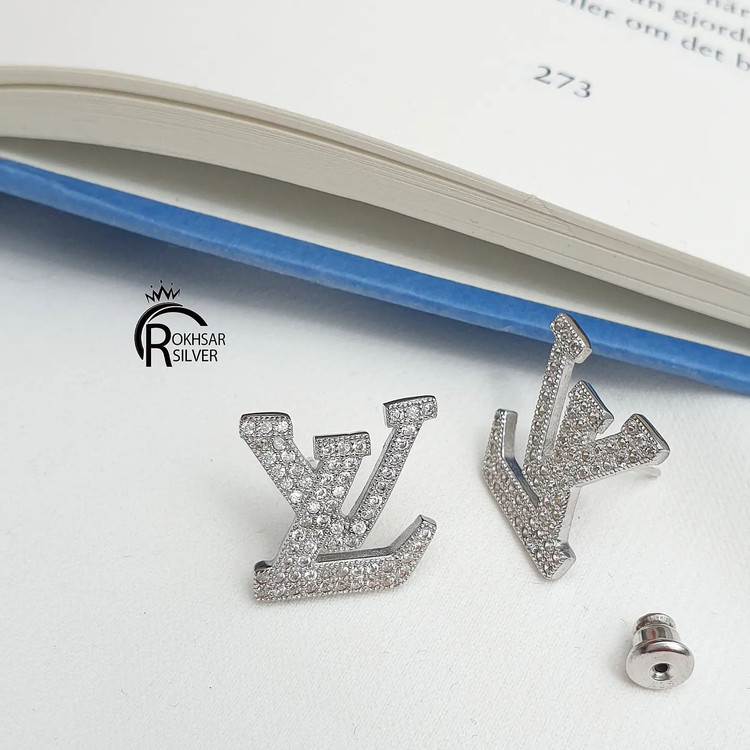 گوشواره نقره میخی