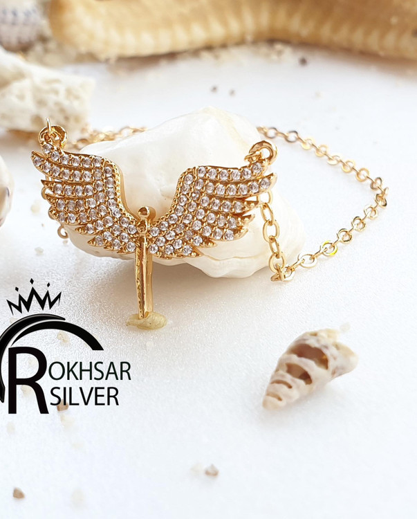 نیم ست فرشته رنگ طلایی