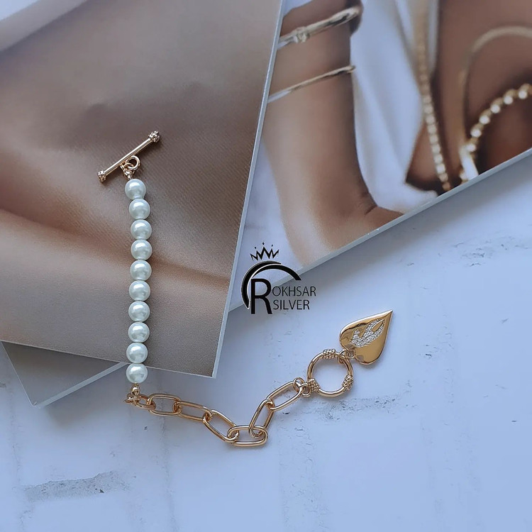 دستبند شیک طرح طلا