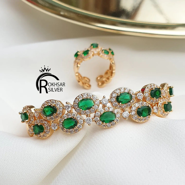 ست زمرد زنانه