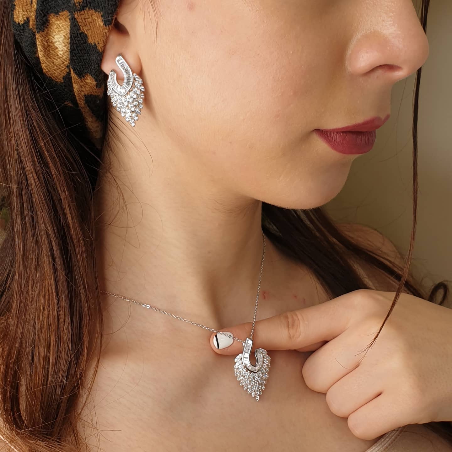 نیم ست نقره