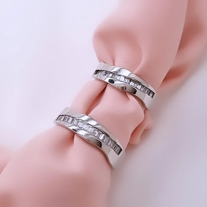 حلقه ست نقره ازدواج