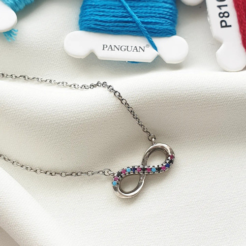 گردنبند نقره بی نهایت