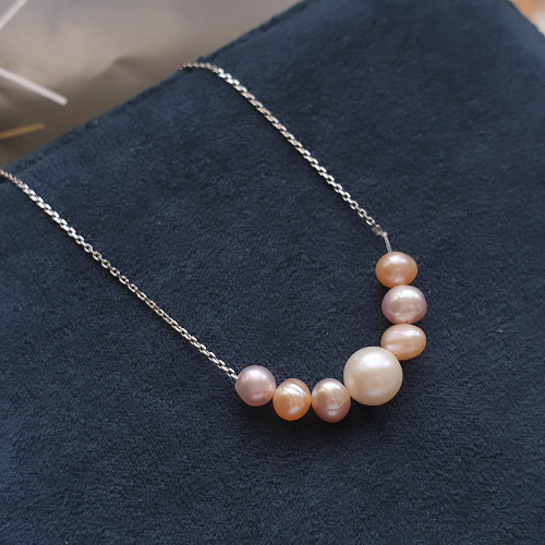 گردنبد نقره مروارید