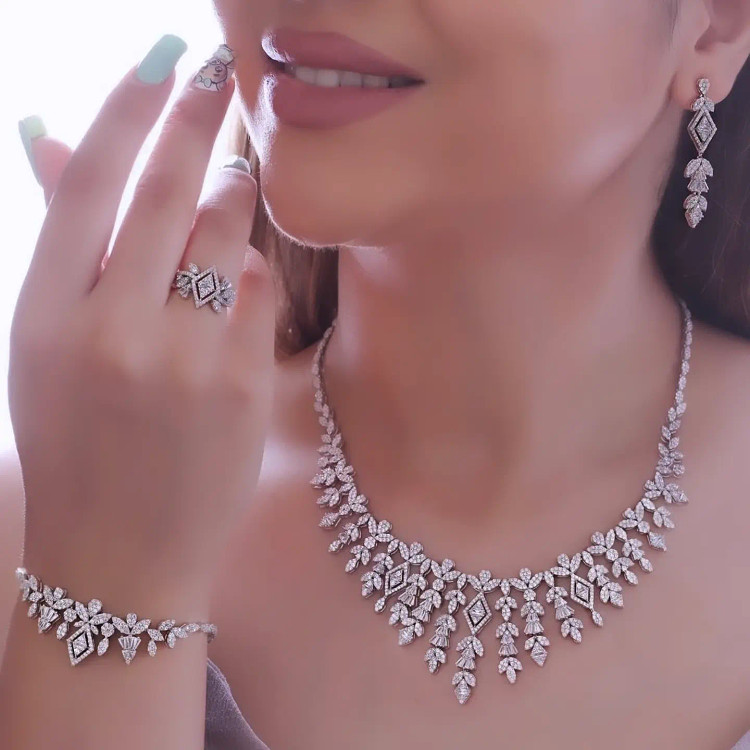 سرویس نقره جواهری