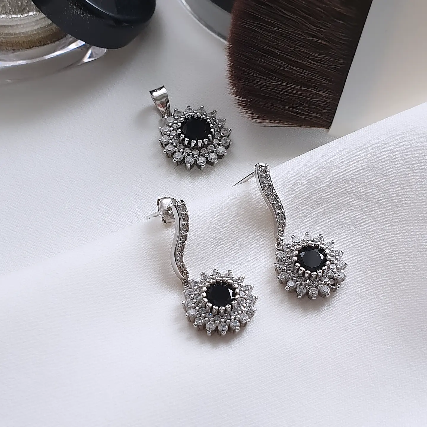 نیم ست نقره