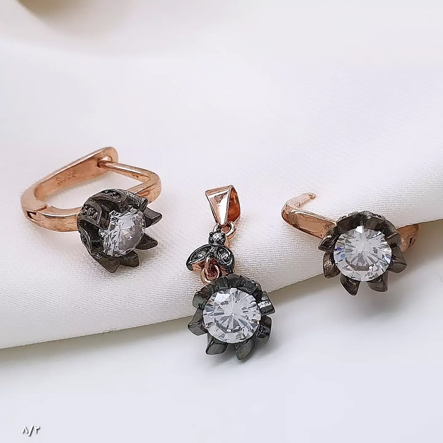 نیم ست نقره