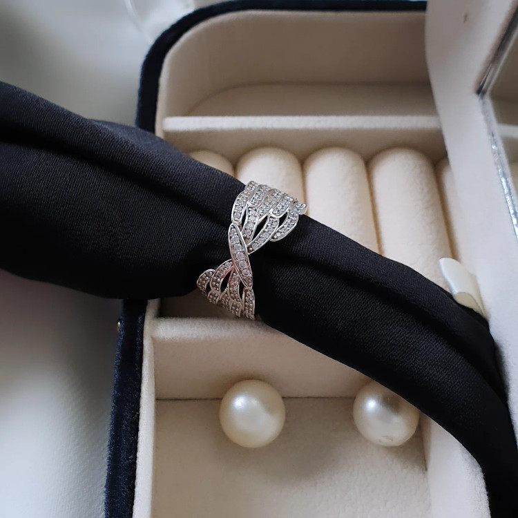 انگشتر نقره جواهری