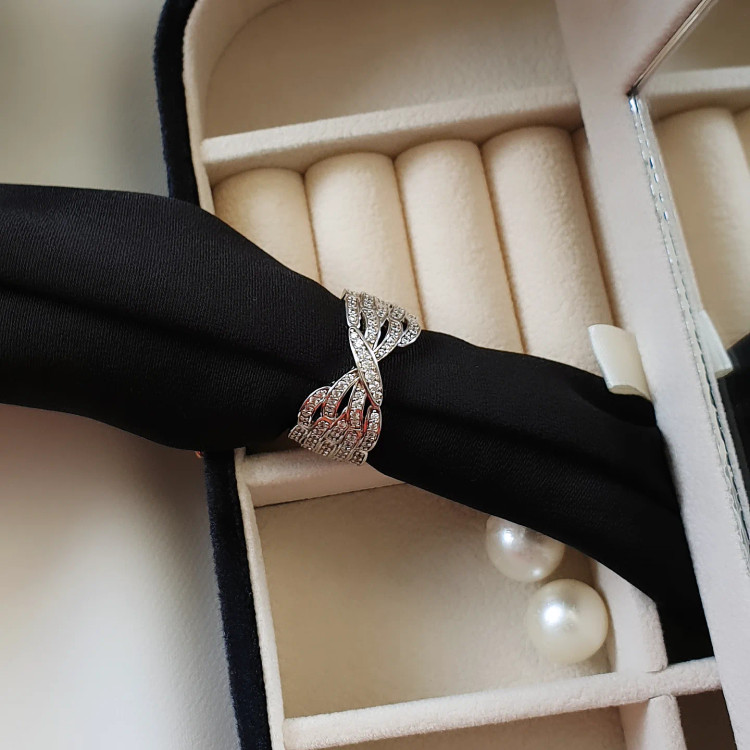 انگشتر سبک حلقه نقره