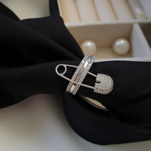 انگشتر نقره جواهری