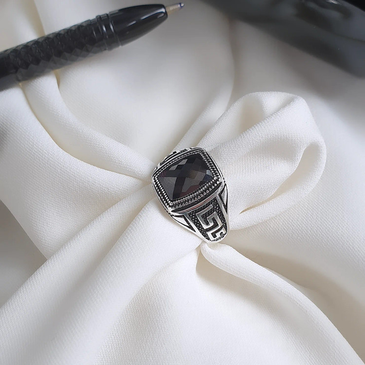 انگشتر نقره مردونه