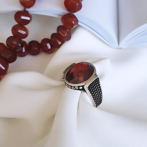 انگشتر نقره مردونه