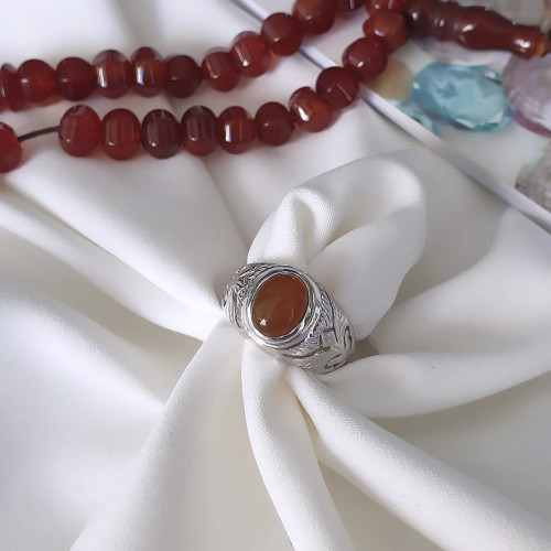 انگشتر نقره مردونه