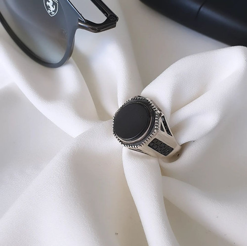 انگشتر نقره مردونه