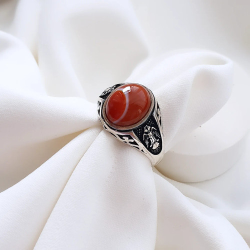 انگشتر نقره مردونه