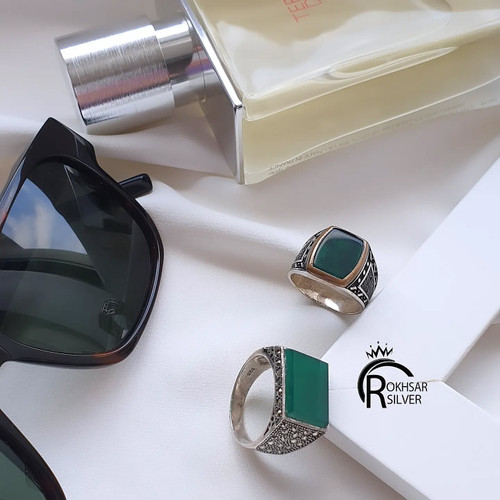 انگشتر نقره مردانه