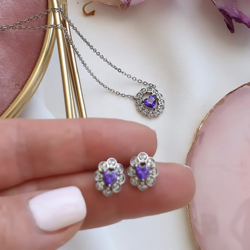 نیم ست نقره