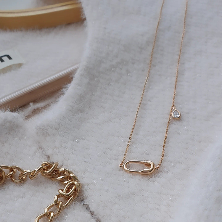 گردنبند ژوپینگ طرح سنجاق