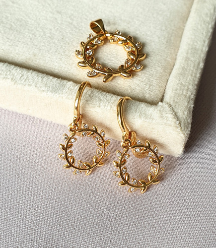 نیم ست جواهری