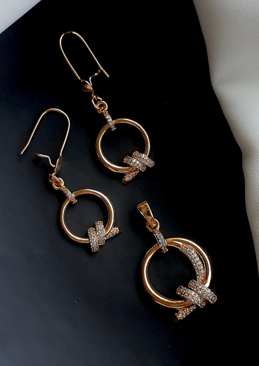 نیم ست طرح طلا