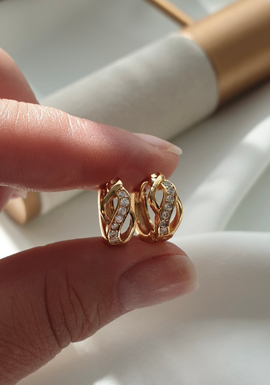 گوشواره حلقه ای ظریف