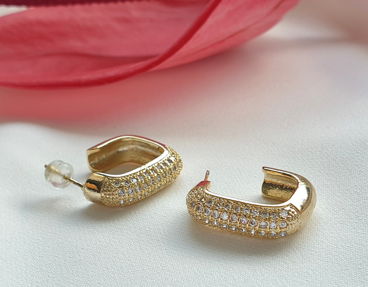 گوشواره طرح طلا