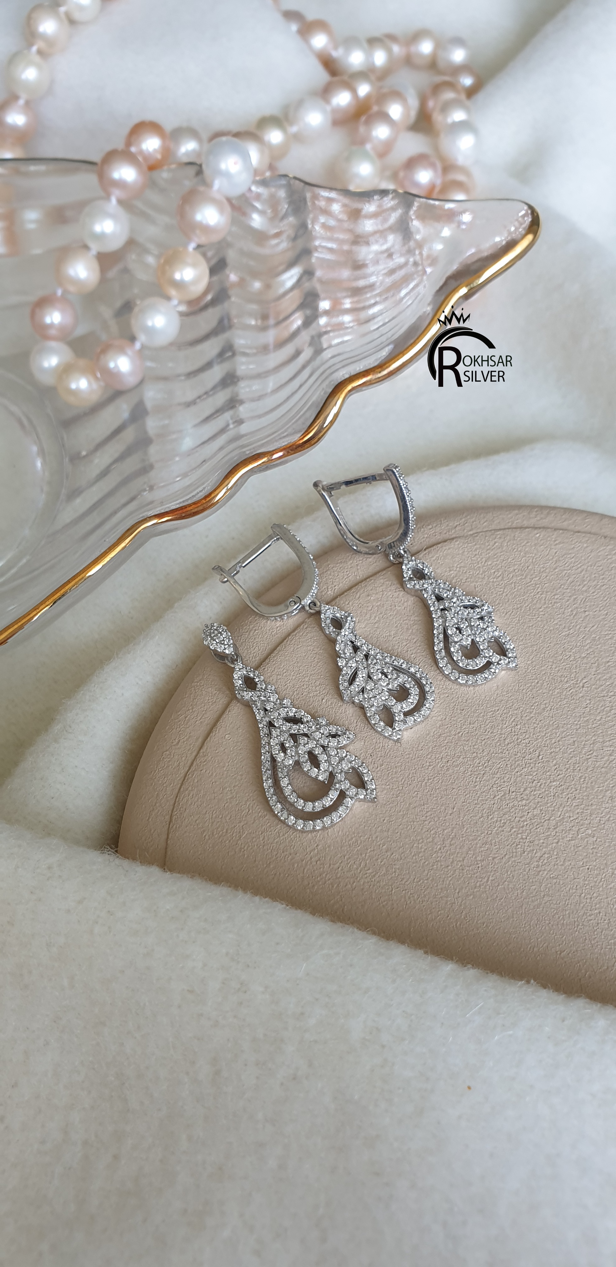 نیم ست جواهر