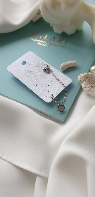 گوشواره به همراه ایرکاف لاله گوش