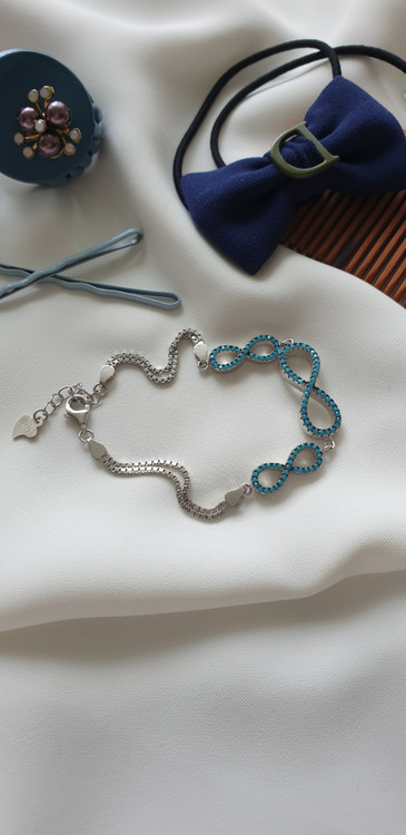 دستبند فیروزه نقره