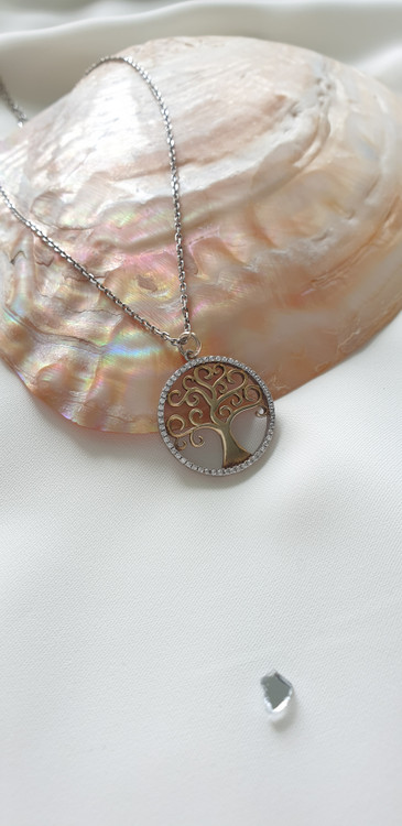 گردنبند نقره درخت زندگی