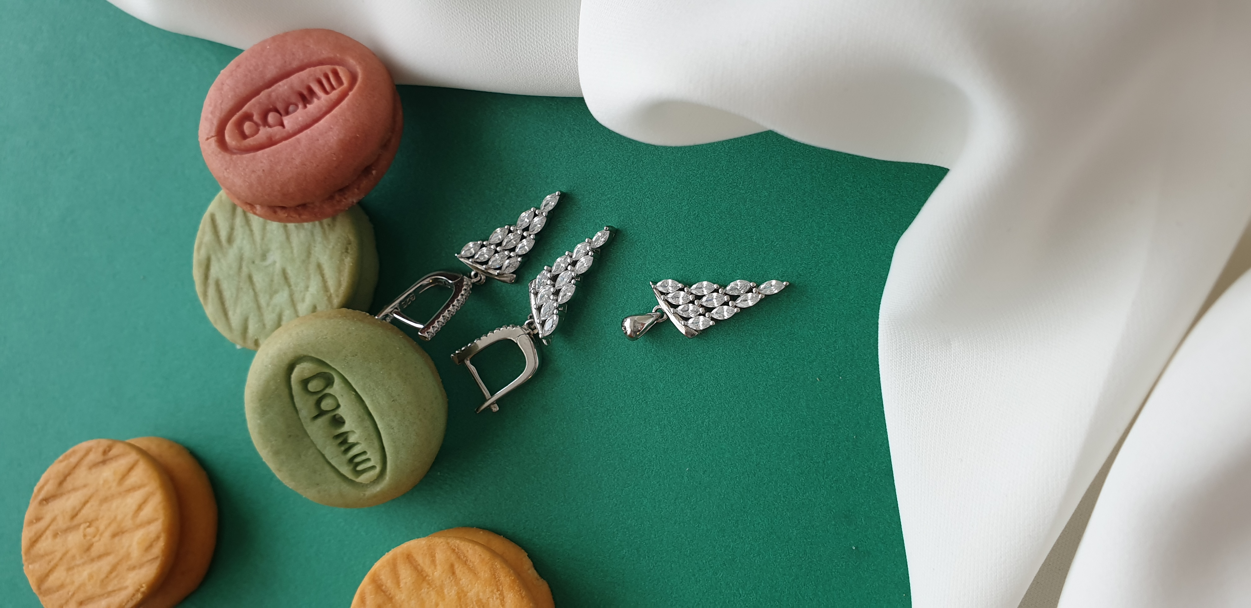 ست نقره لوزی