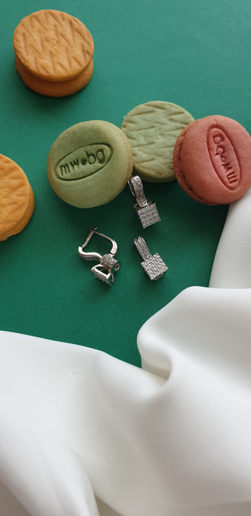 نیمست زنانه نگیندار نقره