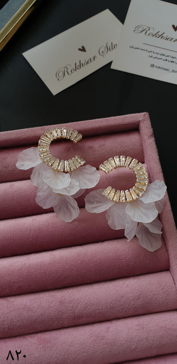 گوشواره آویز بدل