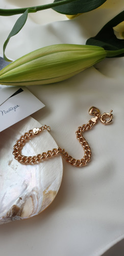 دستبند کارتیر با آویز قلب