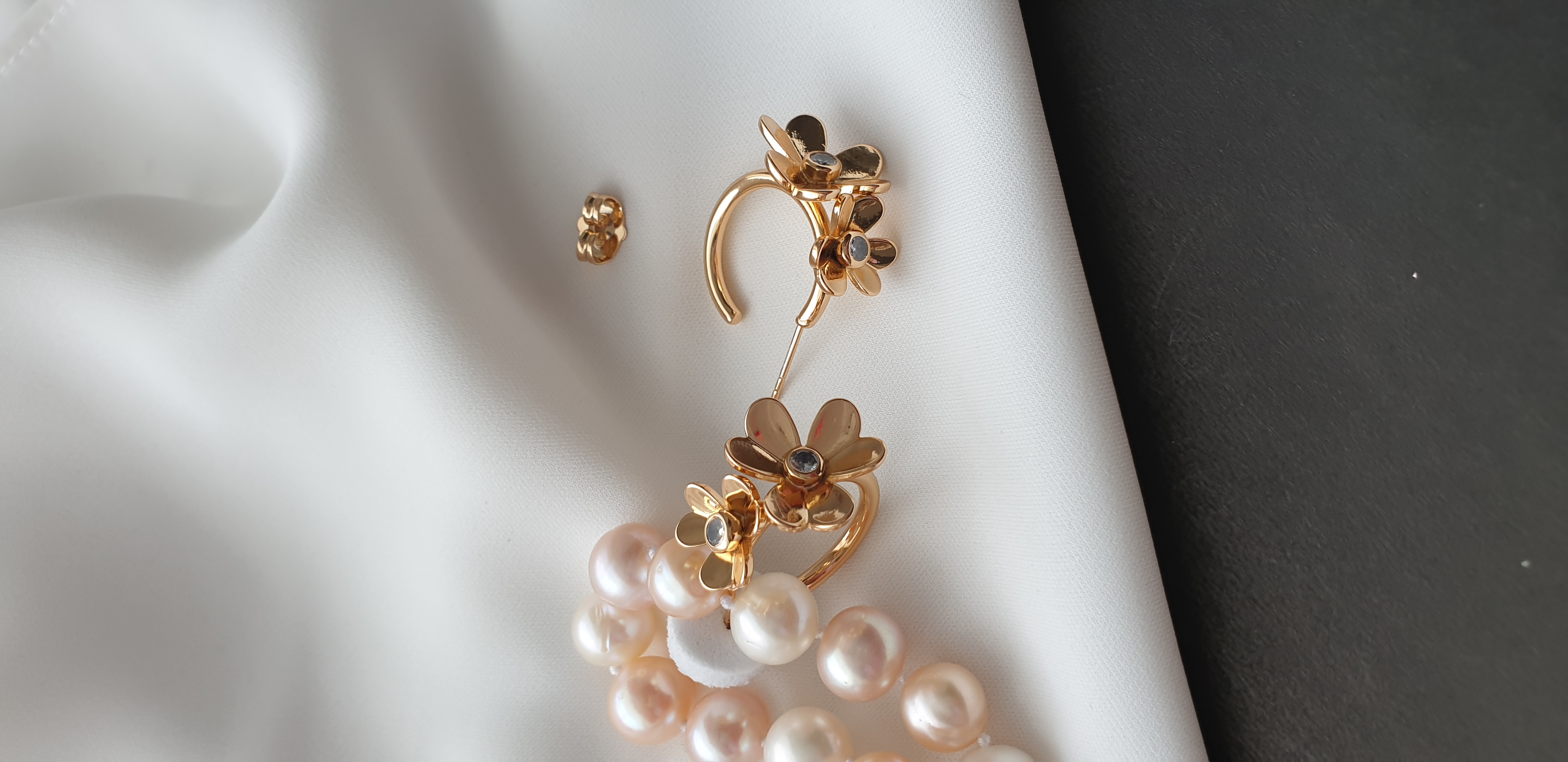 گوشواره حلقه ای گل