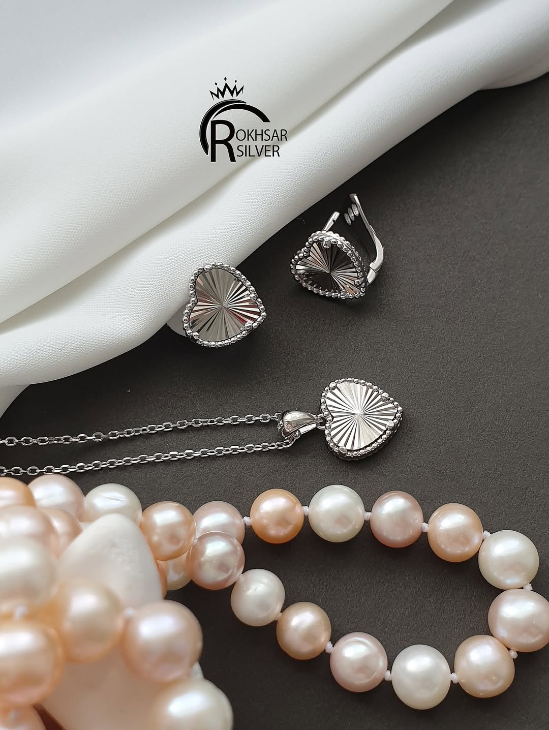 نیم ست نقره