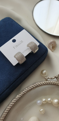 گوشواره جواهری حلقه ای