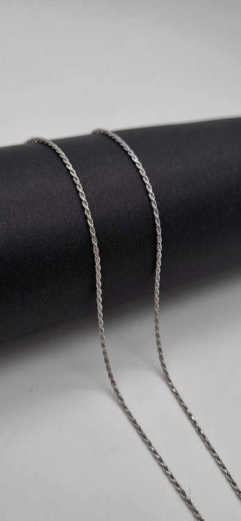 زنجیر طنابی نقره