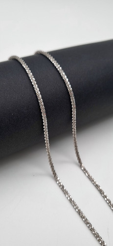 زنجیر خاویاری نقره