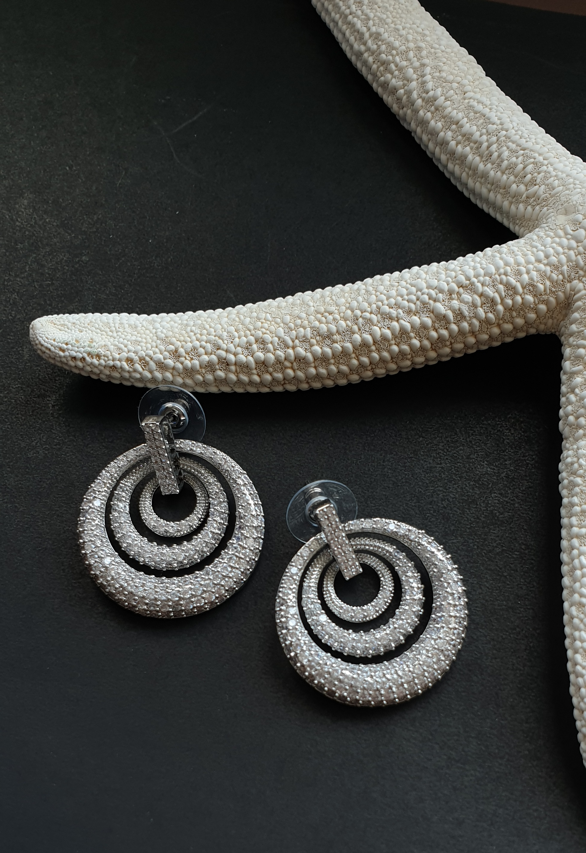 گوشواره مجلسی فول نگین