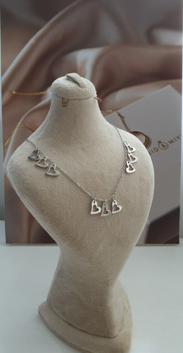 گردنبند زنانه نقره خاص با آویز قلب