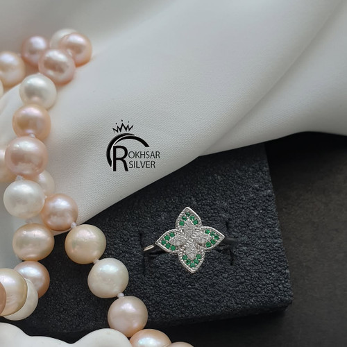 انگشتر نقره زنانه روبرتوکوئین