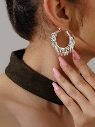 گوشواره حلقه ای ریش