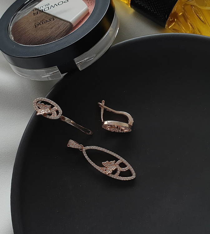 نیمست پروانه نگیندار نقره